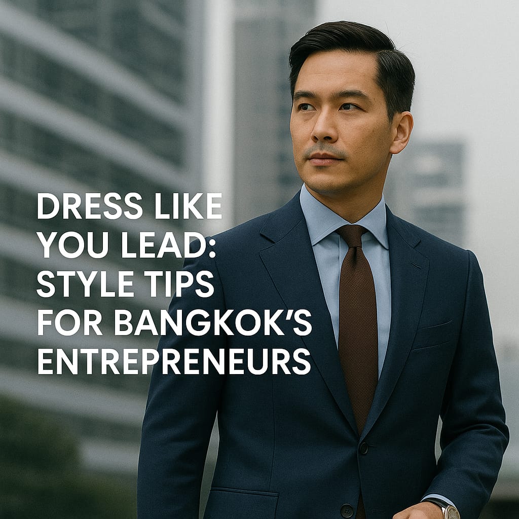 Dress Like You Lead: Style Tips for Bangkok’s Entrepreneurs