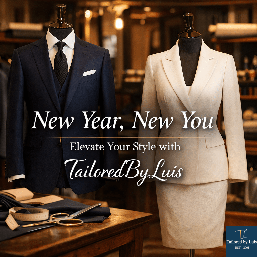 New Year custom tailoring for men and women by TailoredByLuis