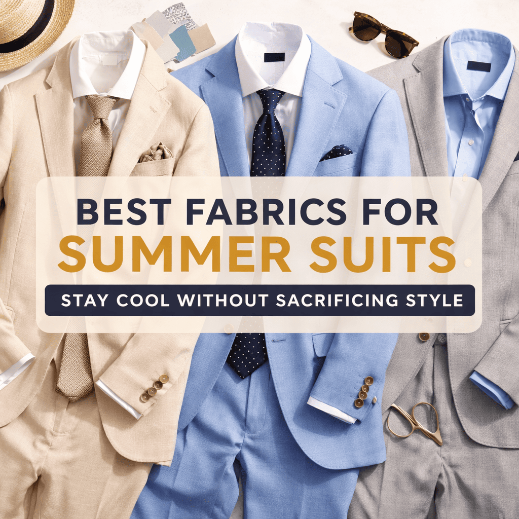 Best Fabrics for Summer Suits | TailoredByLuis