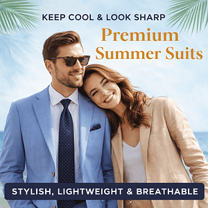 Summer Elegance: Lightweight Tailoring for Effortless Style